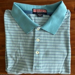 Vineyard vines striped polo